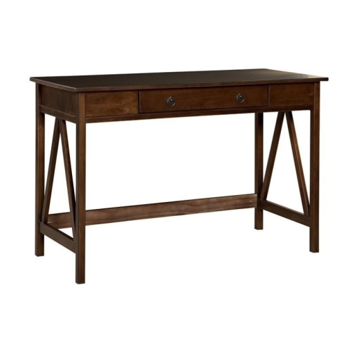 RIVERBAY FURNITURE  Writing Desk In Antique Tobacco