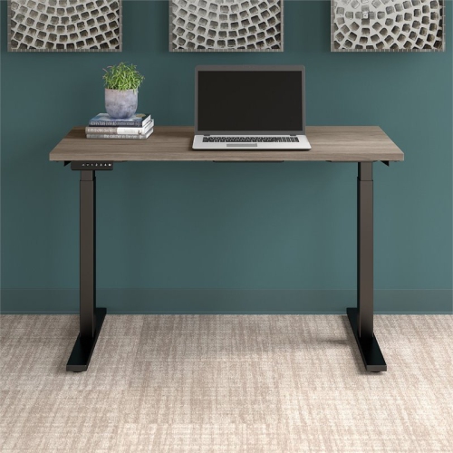 Move 60 Series 48W x 24D Adjustable Desk in Modern Hickory - Engineered Wood