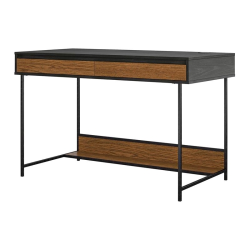 AMERIWOOD HOME  Reznor Computer Desk In Oak In Black