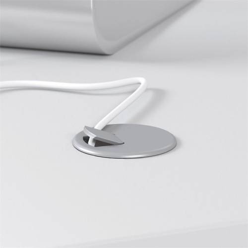 Studio C 60W x 30D Office Desk in White - Engineered Wood