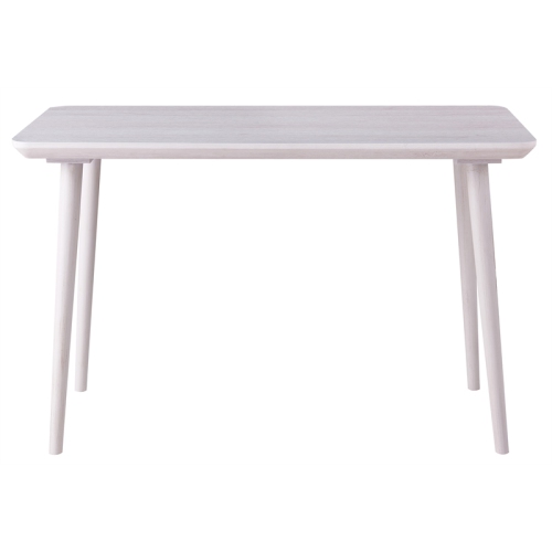 Furniture of America Asa Mid-century Wood Writing Desk in White Oak