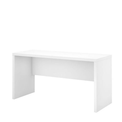 BBF Echo 60W Credenza Desk In Pure White - Engineered Wood Basic White Desk - Perfect!