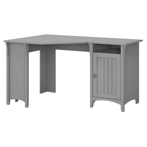 SCRANTON & CO  Furniture Salinas 55W Corner Desk With Storage In Cape Cod In Gray