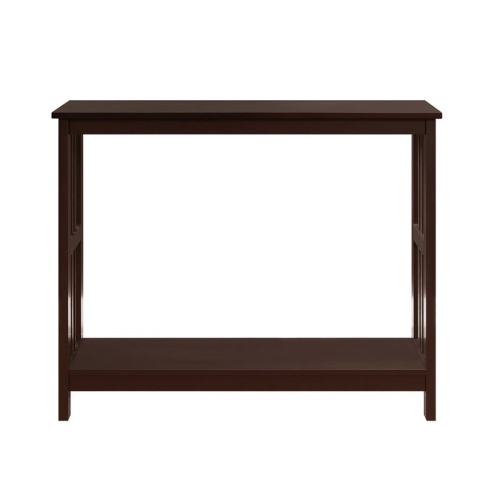 Convenience Concepts Mission Console Table in Espresso Wood Finish