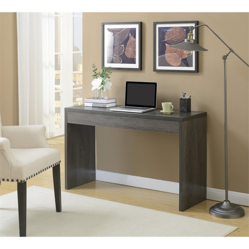 Convenience Concepts Northfield Hall Console Table in Weathered Gray Wood Finish