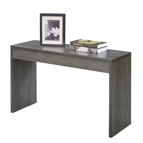 Convenience Concepts Northfield Hall Console Table in Weathered Gray Wood Finish