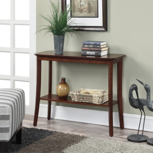 Pemberly Row Console Table in Mahogany