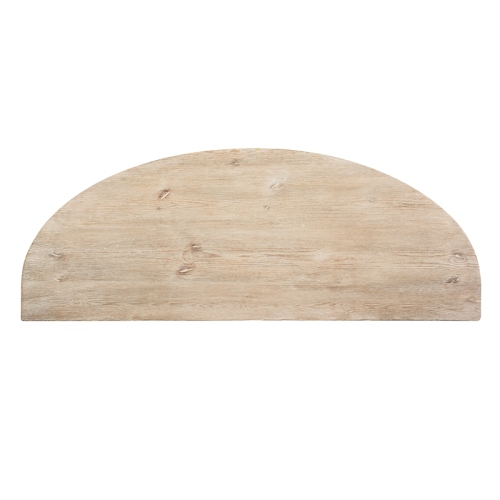 Pemberly Row Contemporary Wood Sofa Table in Gray