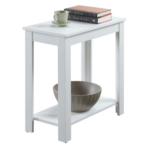 PEMBERLY ROW  Chairside End Table In In White
