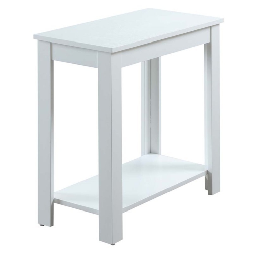Pemberly Row Chairside End Table in White