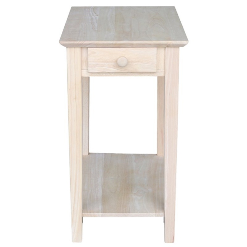 PEMBERLY ROW  Unfinished Narrow 1-Drawer End Table