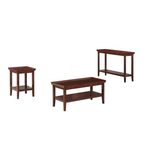 Convenience Concepts Ledgewood Coffee Table in Espresso Wood Finish