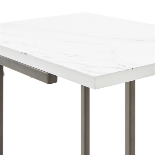 Serta at Home Harton Side Table in Midnight Black