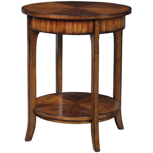 Bowery Hill Contemporary End Table in Old Barn