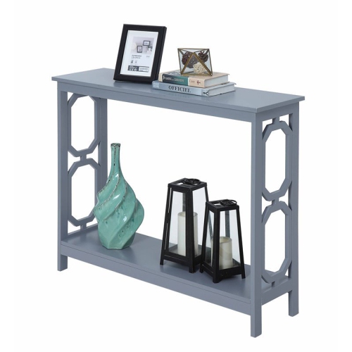 PEMBERLY ROW  Contemporary Console Table In Wood Finish In Gray