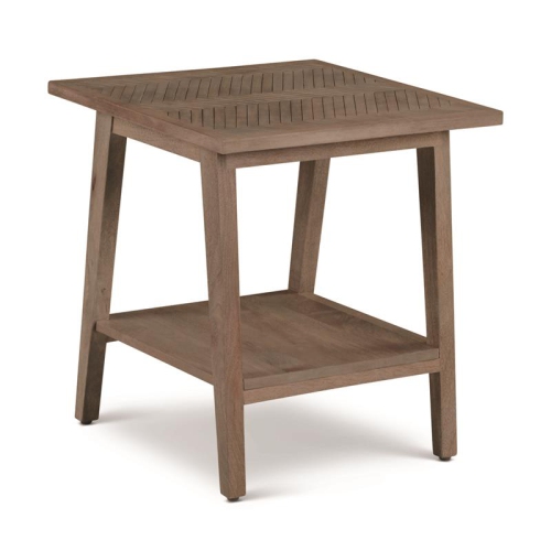 Steve Silver Milani Natural Wood Square End Table