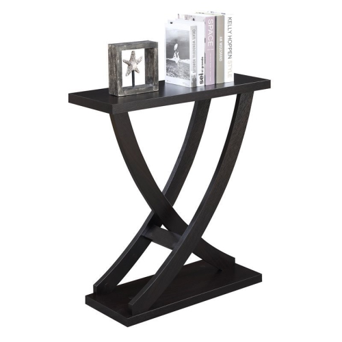 PEMBERLY ROW  Modern Console Table In Espresso Wood Finish