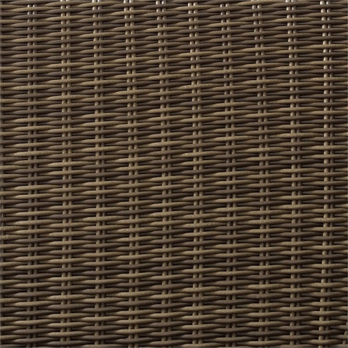 Pemberly Row 2 Piece Outdoor Wicker Seating Set with Sangria Cushions