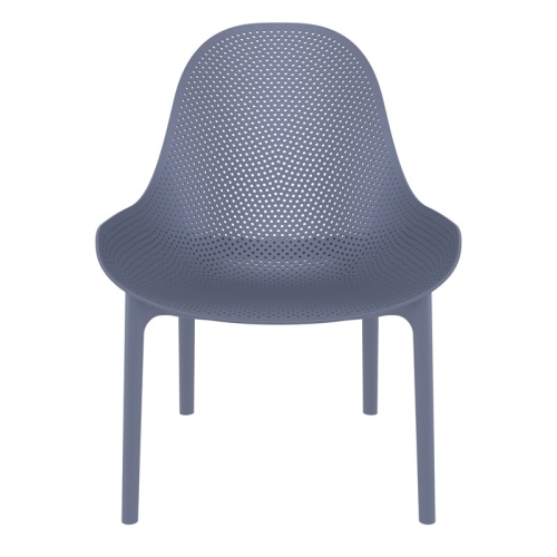 Compamia Sky Patio Chair in Dark Gray