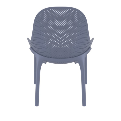 Compamia Sky Patio Chair in Dark Gray