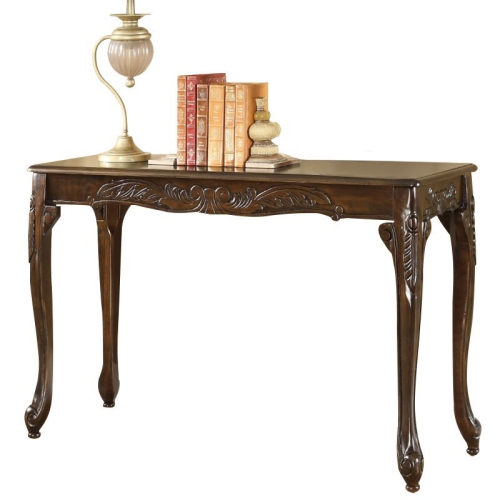 BOWERY HILL  Console Table In Dark Cherry