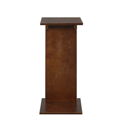 Convenience Concepts Designs2Go Abby Magazine C End Table in Espresso Wood