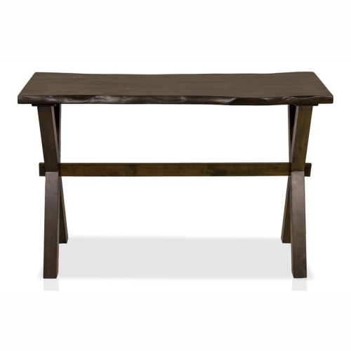 FURNITURE OF AMERICA  Bradden Transitional Solid Wood Console Table In Walnut