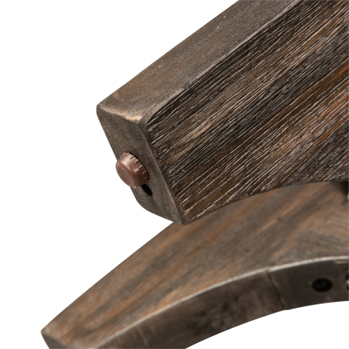 Pemberly Row Transitional Wood 3 Piece Set in Brown