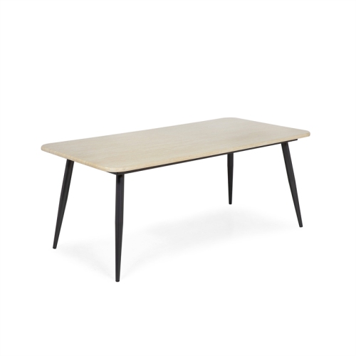 Furniture of America Teres Wood 3-Piece Coffee Table Set in Natural Tone