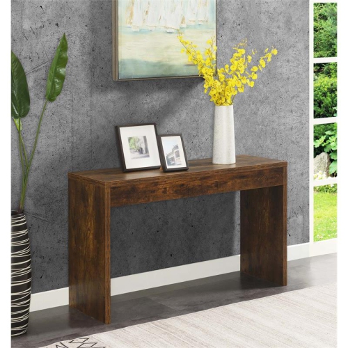Convenience Concepts Northfield Hall Console Table/Desk in Nutmeg Wood Finish
