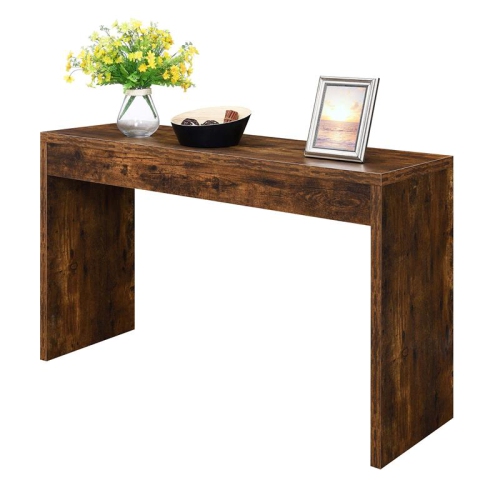 Convenience Concepts Northfield Hall Console Table/Desk in Nutmeg Wood Finish
