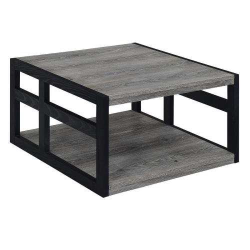 CONVENIENCE CONCEPTS  Monterey Square Coffee Table In Wood Finish In Gray