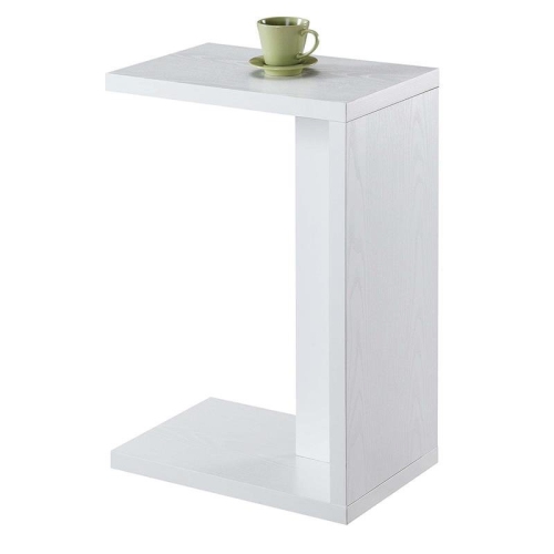 CONVENIENCE CONCEPTS  Northfield Admiral C End Table In Wood In White