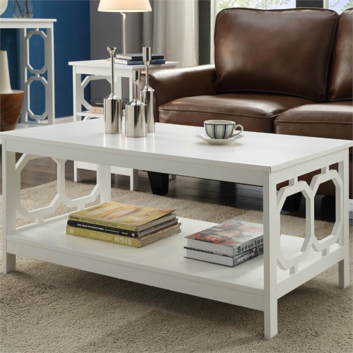 Pemberly Row Coffee Table in White