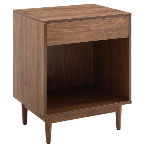 CROSLEY FURNITURE  Liam 1 Drawer End Table In Walnut