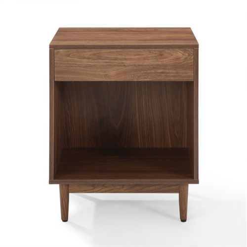 Crosley Liam 1 Drawer End Table in Walnut