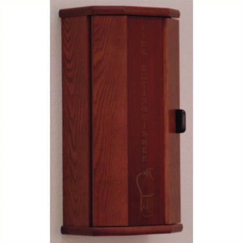 Pemberly Row Fire Extinguisher Cabinet in Mahogany