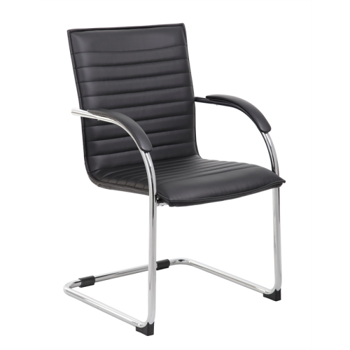 BOSS OFFICE PRODUCTS  Chrome Frame Side Chair (2 Pack)
