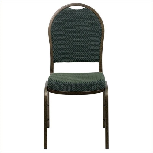 FLASH FURNITURE  Hercules Dome Back Banquet Stacking Chair In Green Great Chairs!