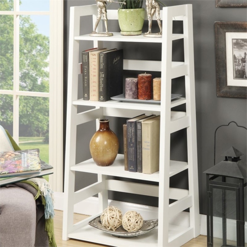 SCRANTON & CO  4 Shelf Bookcase In In White