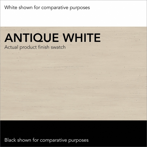 Bowery Hill 6 Cube Organizer in Antique White - Engineered Wood