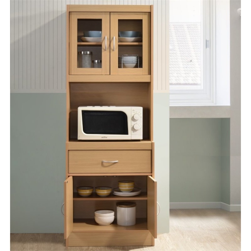 Pemberly Row Kitchen Cabinet in Beech
