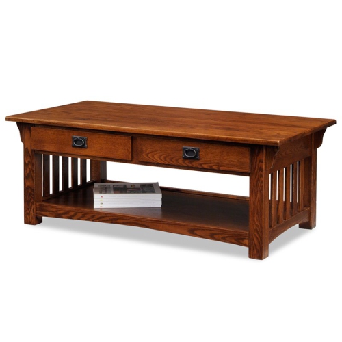 BOWERY HILL  Coffee Table In Medium Oak
