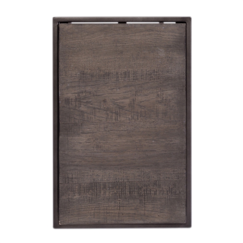 Pemberly Row Modern Modern Wood Laptop Table in Brown