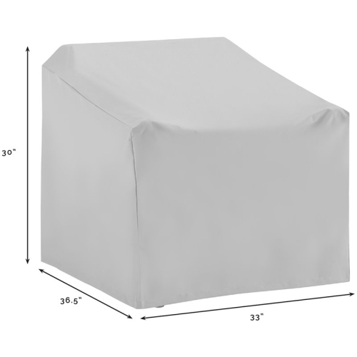 Crosley Furniture MO75005-TA Heavy-Gauge Reinforced Vinyl 3-Piece Furniture Cover Set, Tan