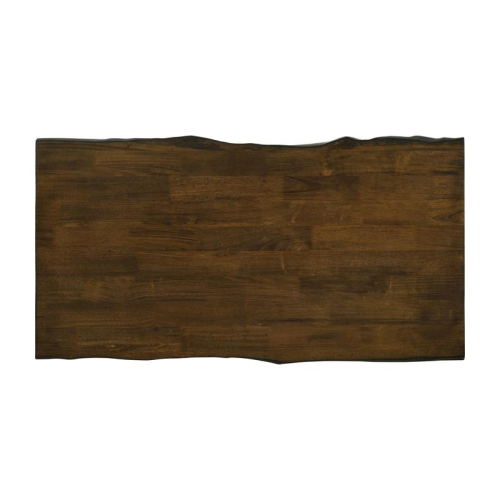 Furniture of America Krestian Contemporary Wood Coffee Table in Oak and White