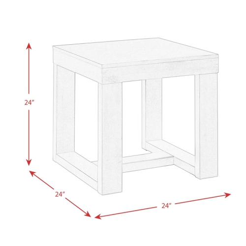 Picket House Furnishings Drew Square End Table