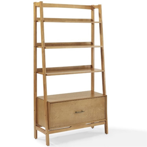PEMBERLY ROW  38" 4 Shelf Bookcase In Acorn