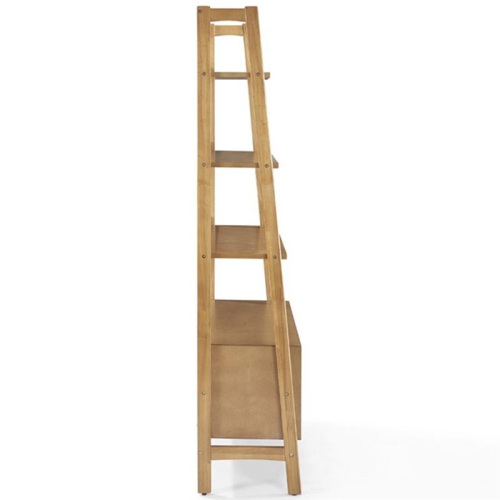 Pemberly Row 38" 4 Shelf Bookcase in Acorn