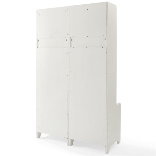 Crosley Fremont Hall Tree in Distressed White